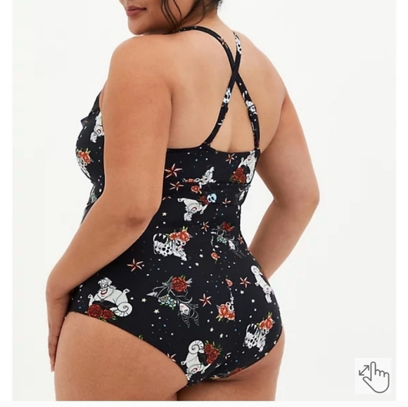Disney Villains 1 One Piece Bathing Suit From Torrid - Picture 2 of 15